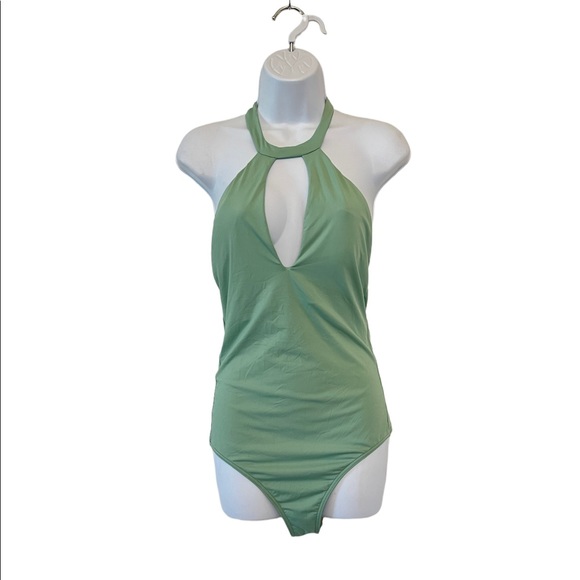 O'Neill Women's Salt Water Solids light sea green One Piece Swimsuit - Picture 4 of 11